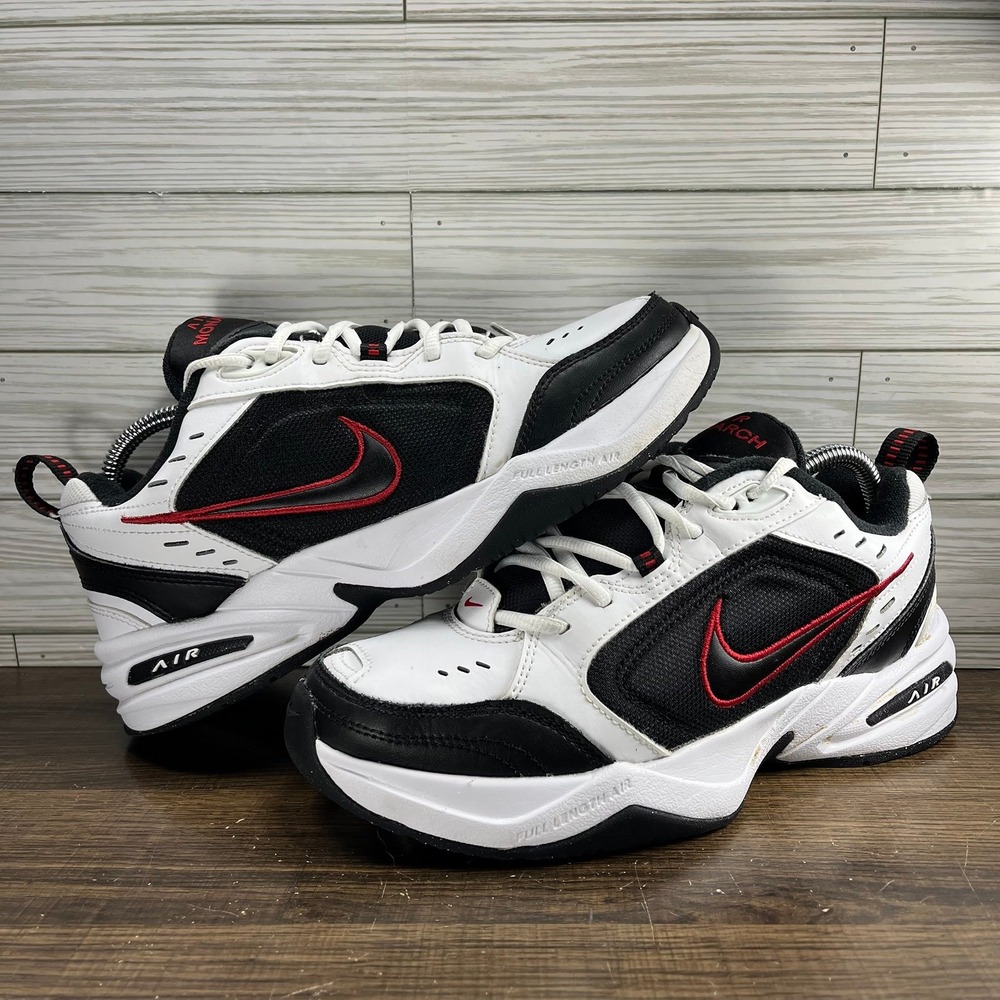Nike Air Monarch IV Men's White Black Shoes - Men's Size 8.5 - Picture 3 of 9